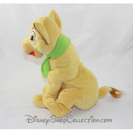 León de peluche NICOTOY de Simba Disney el Rey León de la bufanda verde