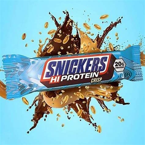 Snickers Hi Protein Crisp Bars 12 X 55g