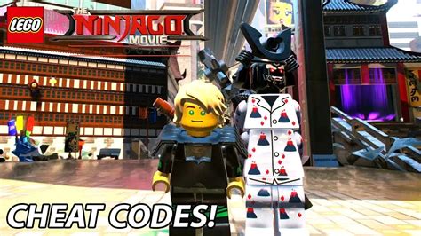 Lego Ninjago Movie Video Game Character Unlock Codes Special Cheat