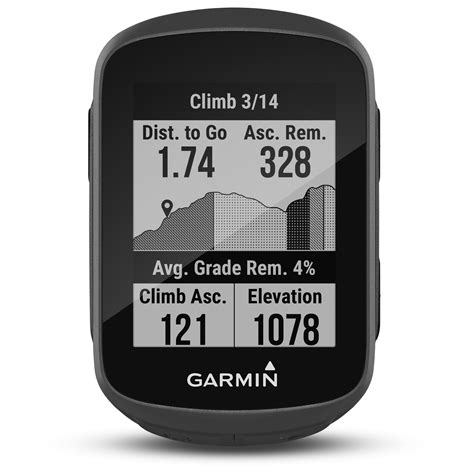 Garmin Edge Solar Gps Fahrradcomputer Schwarz Bike