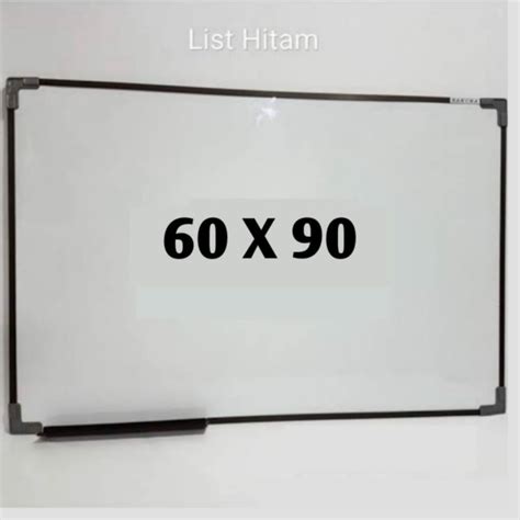 Jual Papan Tulis Whiteboard Whiteboard Gantung Ukuran X Cm List