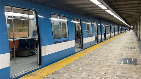 Montreal Metro Full Ride Window View Of Longueuil Universit De