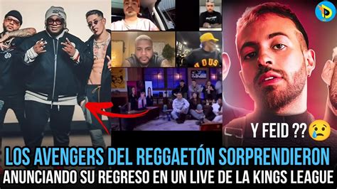 LOS AVENGERS DEL REGGAETÓN SORPRENDIERON ANUNCIANDO SU REGRESO EN UN