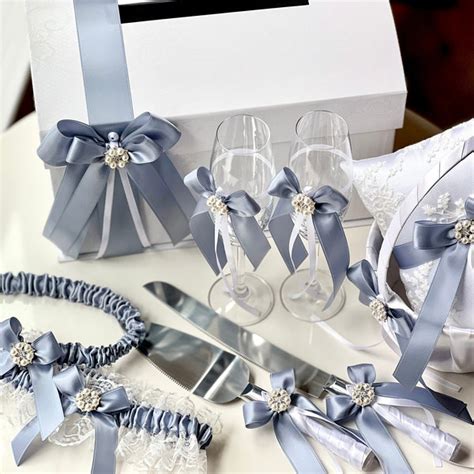 Blue Wedding Accessories - Etsy