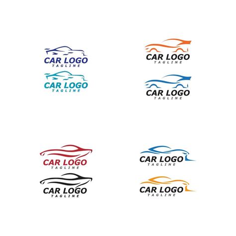 Auto Car Logo Template Vector Vector Art At Vecteezy