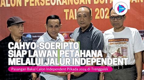 Maju Independent Cahyo Soeripto Siap Lahir Batin Lawan Petahana Pada