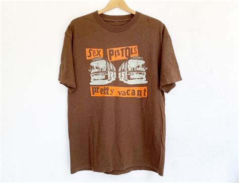 Vintage Sex Pistols Pretty Vacant L Size Etsy
