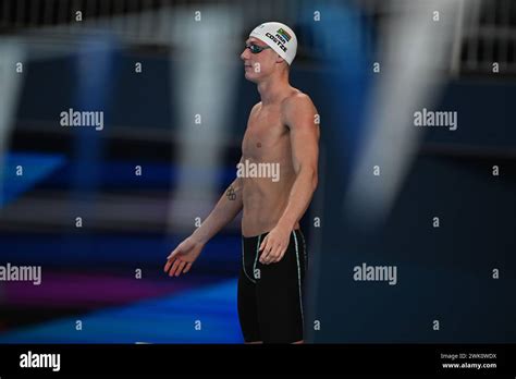 Doha Qat 18th Feb 2024 Pieter Coetze From RSA At World Aquatics