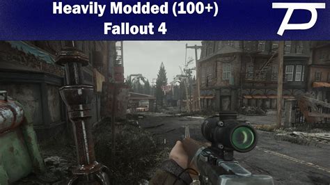 Heavily Modded 100 Mods Fallout 4 Modded Gameplay Youtube