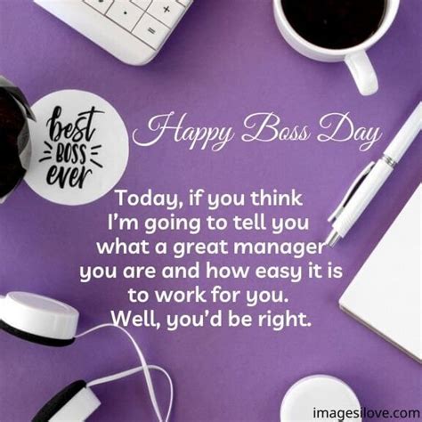 Happy boss day images with quotes wishes messages – Artofit