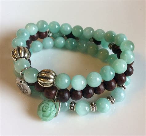 Yoga Beaded Stackable Stretch Bracelets