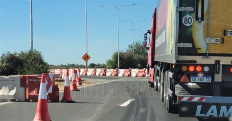 Corte Y Desv Os En Autopista Rosario Santa Fe Entre Fray Luis Beltr N Y