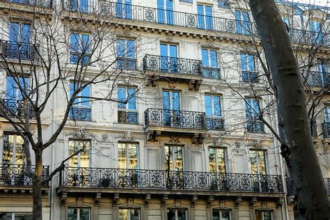 Hd Wallpaper Beige Concrete Building Paris Facade Architecture