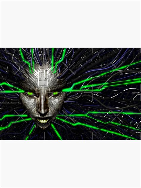 Shodan System Shock 2 Poster For Sale By Cacogeese Redbubble