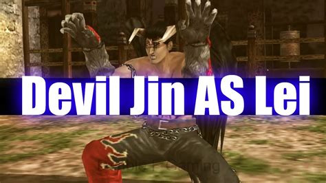 Devil Jin With Lei Wulong Moves Gameplay Tekken Youtube