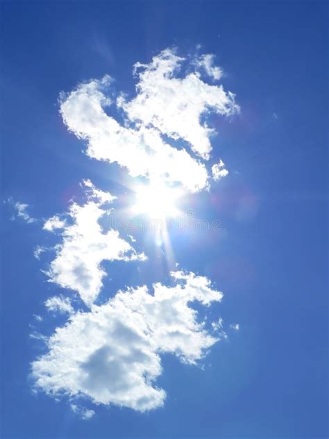 Blue Sky And Sun Rays 2 Stock Image Image Of Rays Clouds 2704729