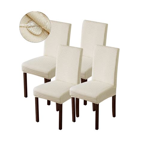 Cream Chair Covers Dining Room