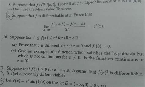 Solved 10 Suppose That 0