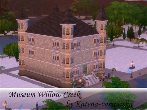 The Sims Resource Castle Museum Willow Creek