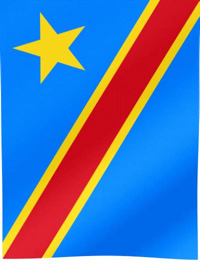 The Democratic Republic Of The Congo Flag  All Waving Flags