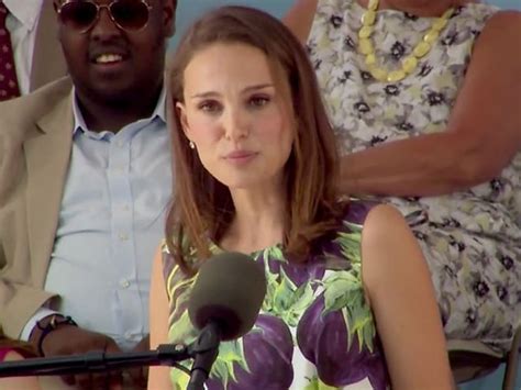 In Harvard Speech, Natalie Portman Addresses Not Feeling 'Smart Enough'