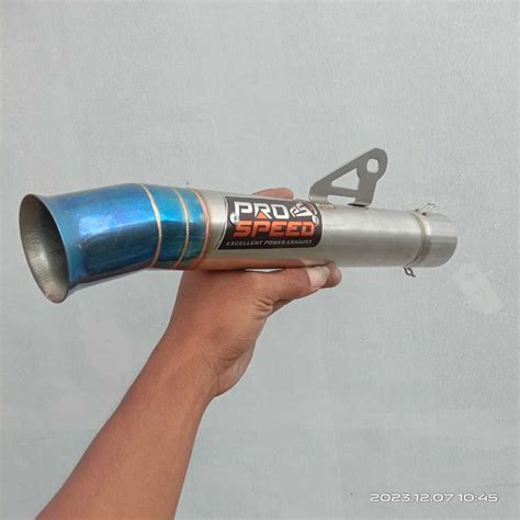 Jual Pro Speed Exhaust Canister Only Inlet 51mm Blue Kou Mahachai