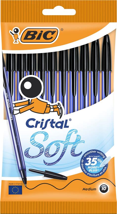 Bic Cristal Original Stylos Bille Pointe Moyenne Mm Certifi S