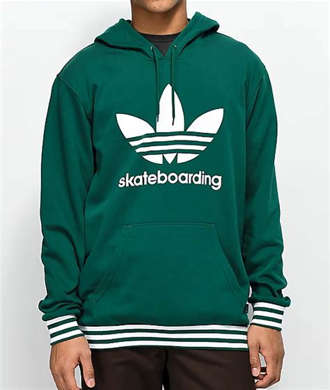 Adidas Clima 30 Uniform Green Hoodie Zumiez