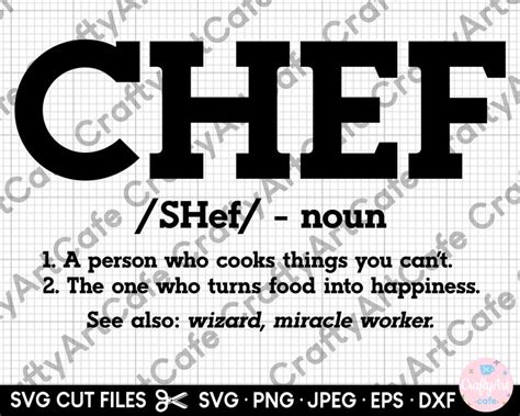 Chef Svg Chef Png Chef Svg Cut File Cricut Chef Svg Etsy