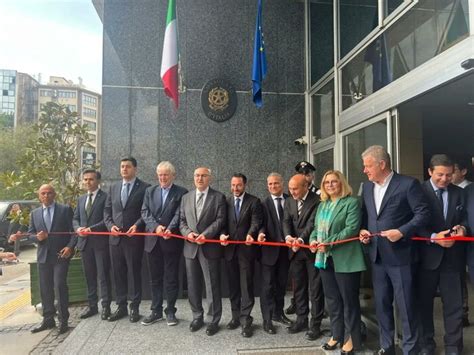 Turchia Inaugurata La Nuova Sede Del Consolato D Italia A Izmir News