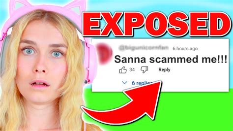 IamSanna Got EXPOSED Roblox YouTube