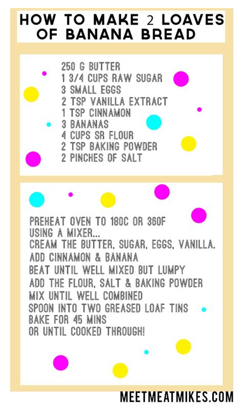 How To Make Banana Bread A Nice Banana Bread Recipe