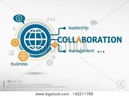 Collaboration Concept Vector Photo Free Trial Bigstock