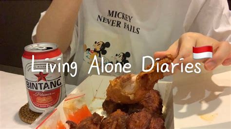 Indo Sub Living alone diaries Sociolla shopping 자카르타 직장인 브이로그