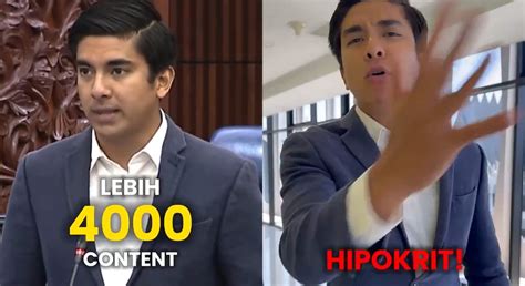 Bila Rakyat Kritik Tutup Mulut Mata Rakyat Syed Saddiq Dakwa