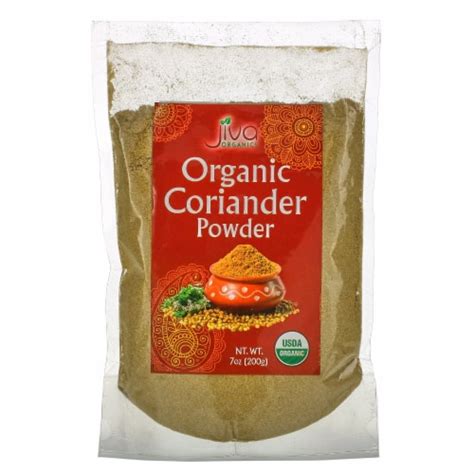 Jiva Organics Organic Coriander Powder 7 Oz 200 G 7 Oz Kroger