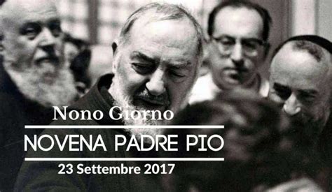 Preghiera Del Nono Giorno Novena Padre Pio Voce Di Padre Pio