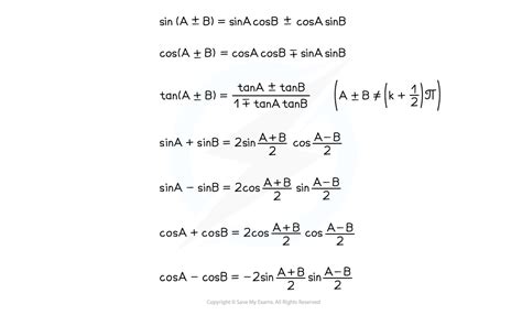 Integrating With Trigonometric Identities Edexcel A Level Maths Pure