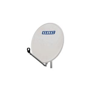 58609080 PARABOLA ANTENNA SATELLITARE Ø 80CM IN ACCIAIO GBC