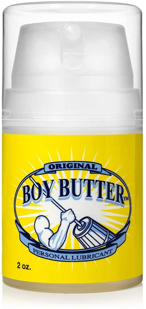 Boy Butter Original 2oz Personal Sexual Lubrication Coconut Oil Based Body Lube