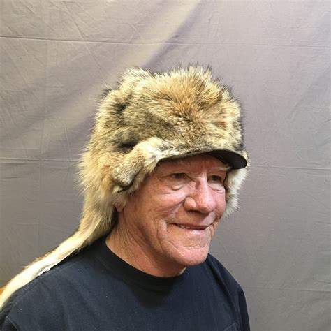 Coyote Mountain Man Hat With Bill — Claw Antler And Hide Co
