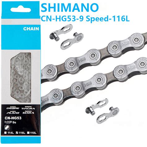 Shimano Cn Hg Speed Mtb Road Bike Chain Deore Tiagra Sora Links