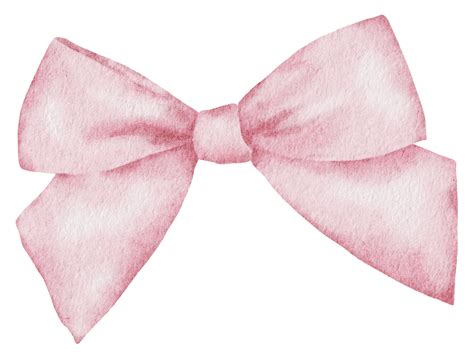 Ribbon Bow Ornament Watercolor Clipart 10335457 Png