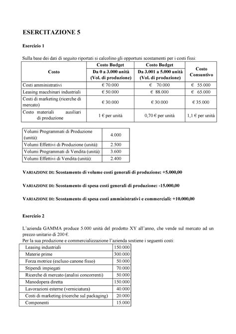 Esercitazione Con Soluzioni Esercitazione Esercizio Sulla Base