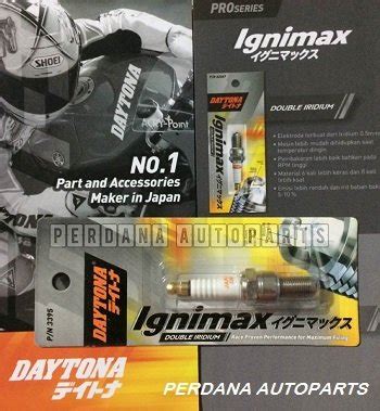 Jual Busi Kawasaki Ninja 250 DAYTONA Racing Double Iridium 3395 X1busi