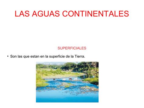 Aguas Continentales PPT