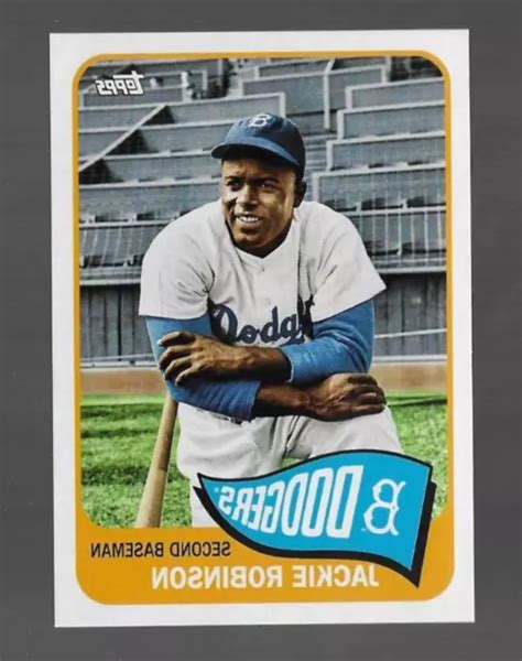 2023 TOPPS ARCHIVES JACKIE ROBINSON variante inversée SP 164 BROOKLYN