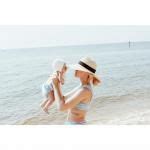 High Waisted Scalloped One Shoulder Bikini Set In BRIGHT ORANGE ZAFUL