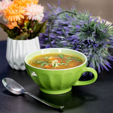 Miso Soup With Tofu And Cabbage