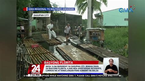 Nasa Na Barangay Sa Dagupan City Binaha Dahil Sa Bagyong Florita